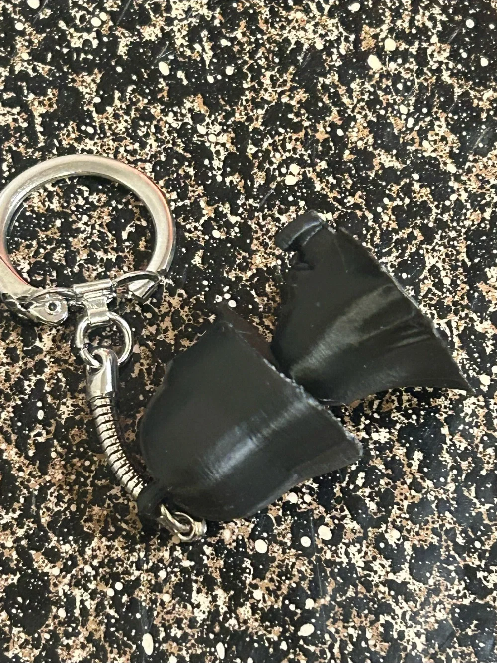 Black Darth Vader Helmet Keychain - Men Accessories